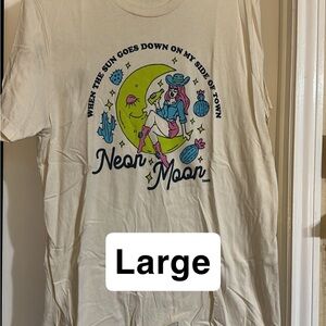 Neon moon graphic tee